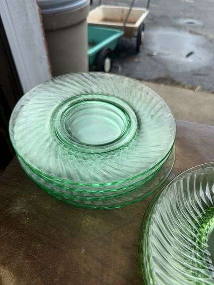 Green Uranium Glass
