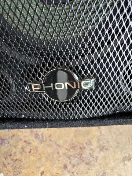 Phonic PA Speaker Set with Protective Covers