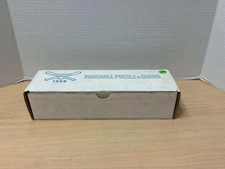 Box of 1988 Donruss Baseball Puzzle & Cards (Sealed)