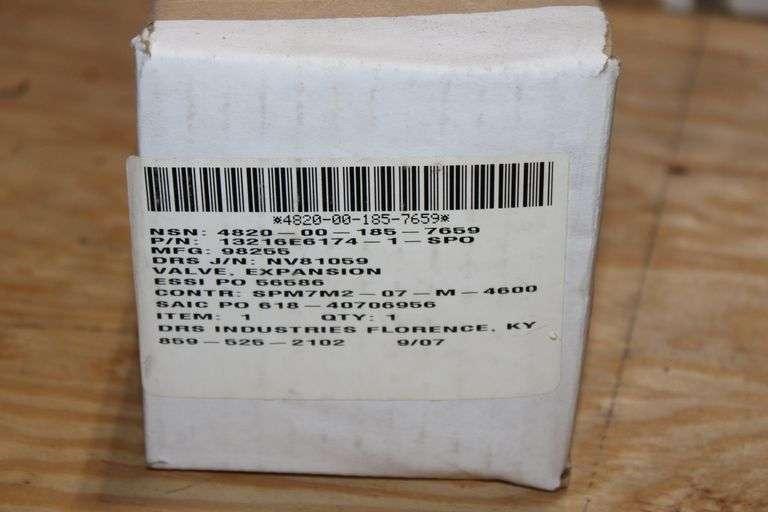 DRS Industries Expansion Valve