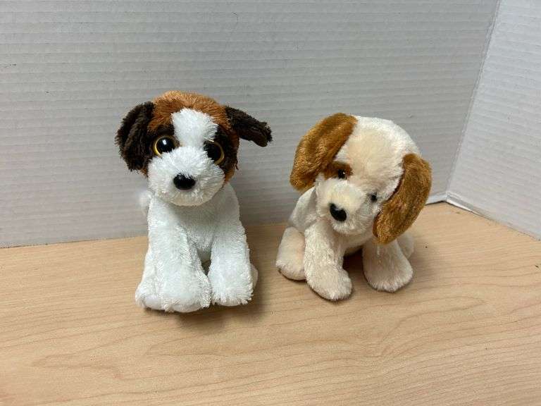 TY Beanie Babies – “Yodel” & “Boomer” Plush Dogs
