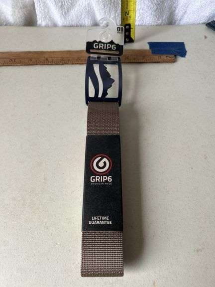 Grip6 American Made Belt O/S Waist Belt 55"X1.5" & Buckle 2.75"