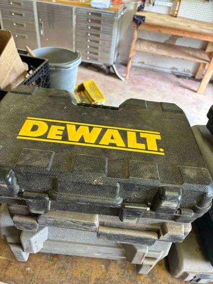Three Tool Sets: Porter-Cable, RotoZip, and DeWalt with Cases
