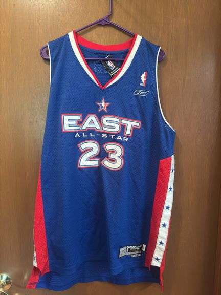 East All-Star NBA #23 James Jersey Size L