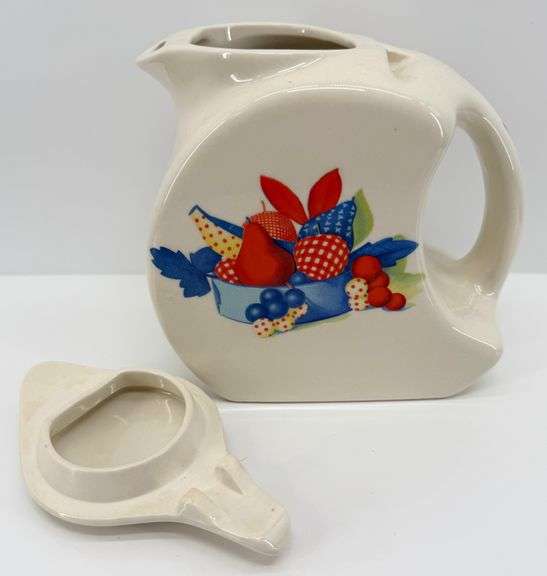 Universal Cambridge Ceramic Pitchers with Strawberries
