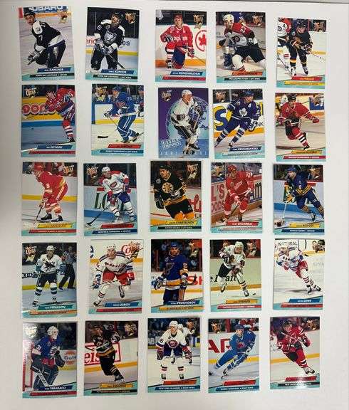 Fleer '92-93 Ultra Hockey Cards