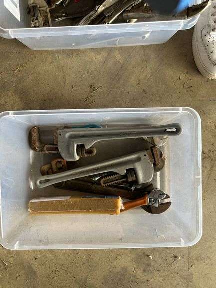 Hand Tools Including Pipe Wrenches and Pliers