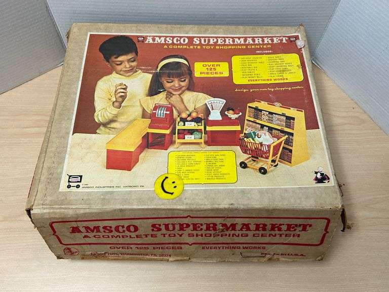 Vintage AMSCO Supermarket Play Set