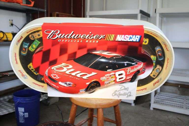 Budweiser NASCAR Sign