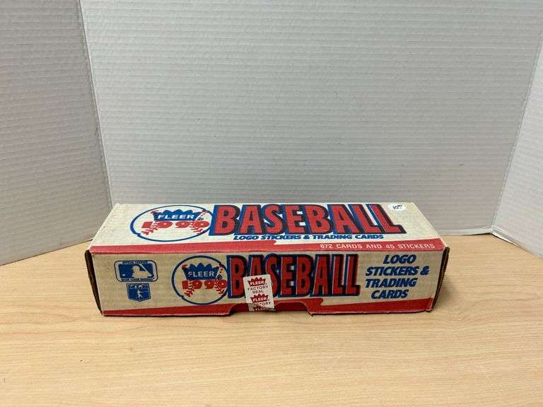 1990 Fleer Baseball Card Set – 672 Cards + 45 Stickers