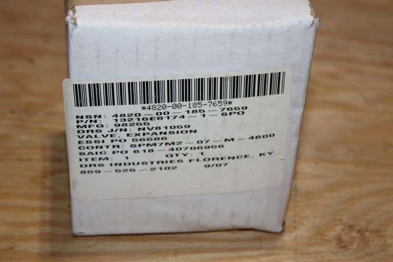 DRS Industries Expansion Valve