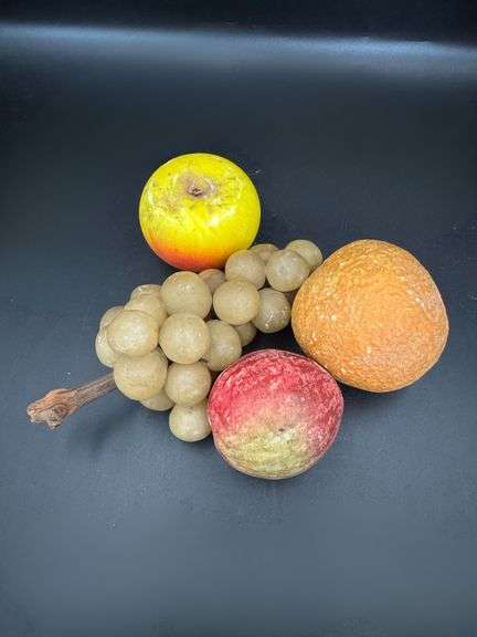 Vintage Four Pieces  Stone Fruit Italy