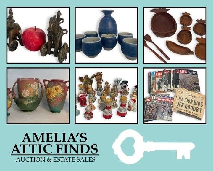 Artistry in Every Form: A Fine Auction of Pottery, Silver & Decorative Objects