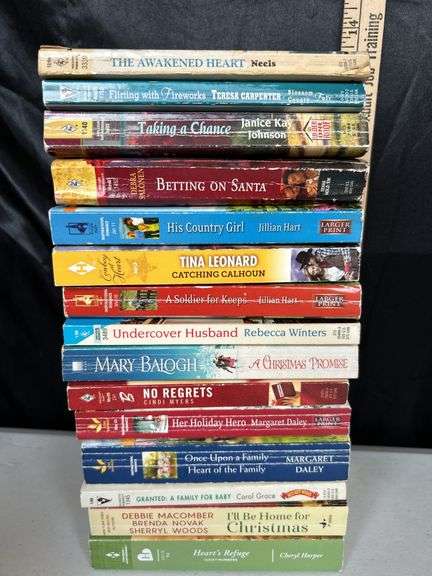 15 Assorted Paperback Novels/Books