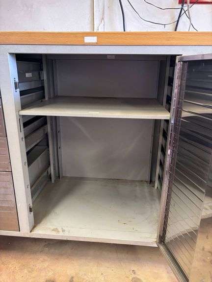 Stainless Steel Rolling Workbench With Wood Top, 77x20x37