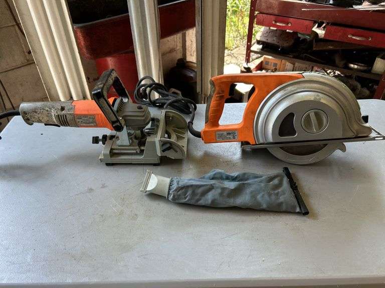 Chicago Electric Power Tools 7-1/4-Inch Metal Cutting Saw and 4-Inch ...