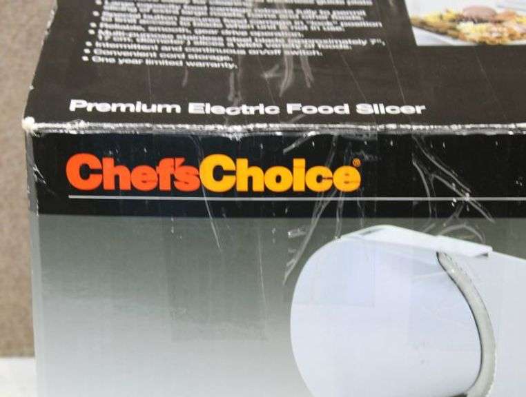 Chef’sChoice Model 610 Premium Electric Food Slicer