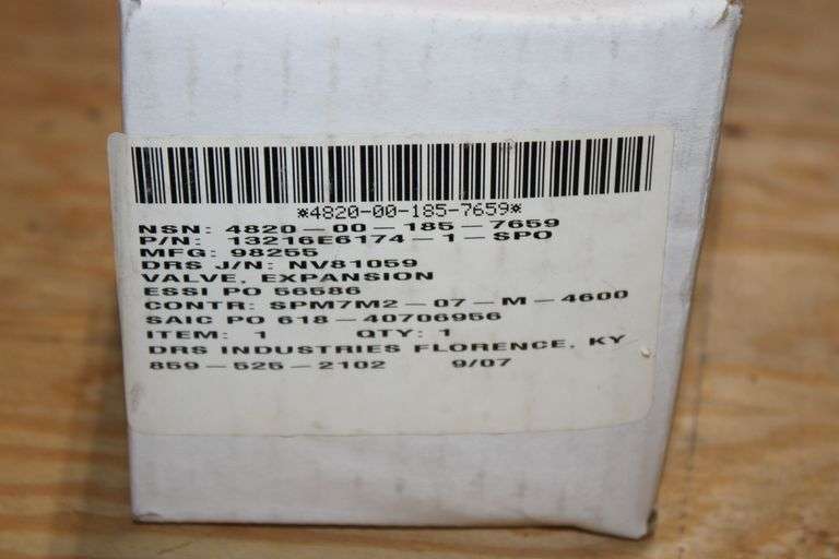 DRS Industries Expansion Valve