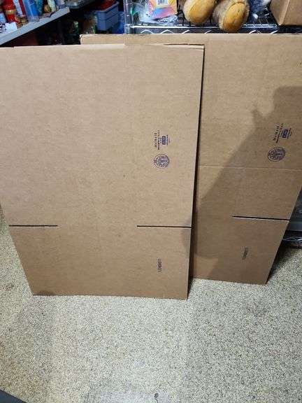 2 Unused Cardboard Boxes 24''X16''X12''