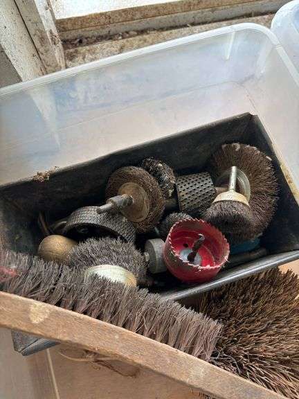 Wire Brushes, Grinding Attachments, and Hand Brush