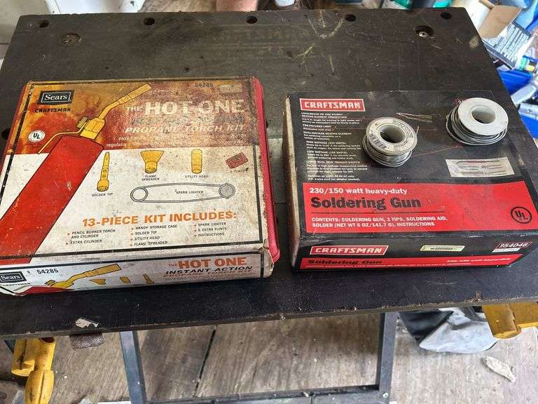 Soldering Gun & Propane Torch