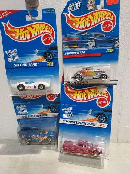 1990s Hot Wheels #509, 517, 527,257