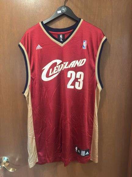Cleveland Adidas NBA #23 James Jersey Size XL