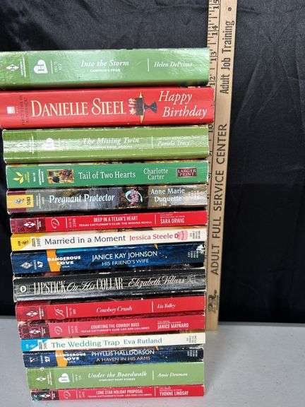 15 Assorted Paperback Novels/Books