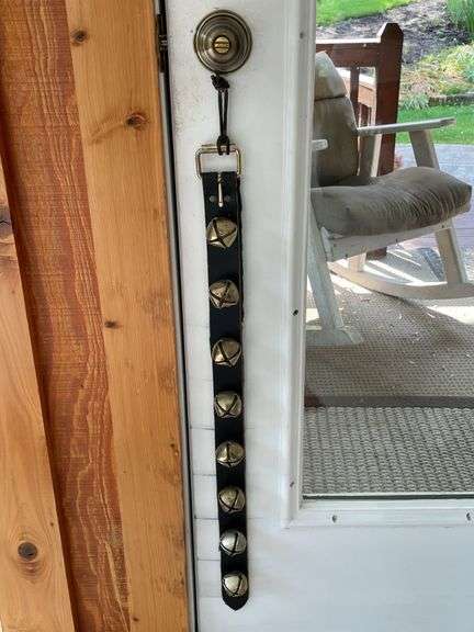 Sleigh Bells on Leather Strap