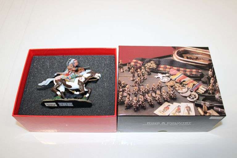 Little Wolf Indian Figure