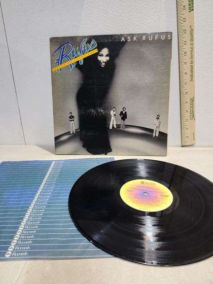 1977 Rufus [Featuring Chaka Khan] ''Ask Rufus'' 12'' Record Printed In ...
