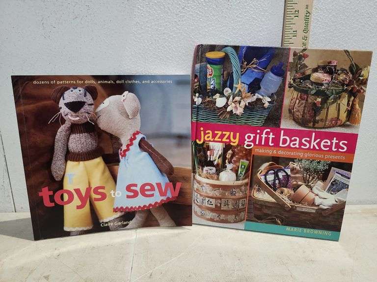 Toys To Sew Book & Jazzy Gift Baskets