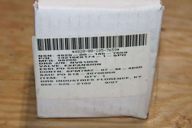 DRS Industries Expansion Valve
