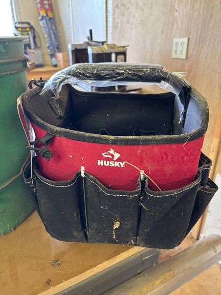 Tool Buckets and Caddies Including Samsonite and Husky