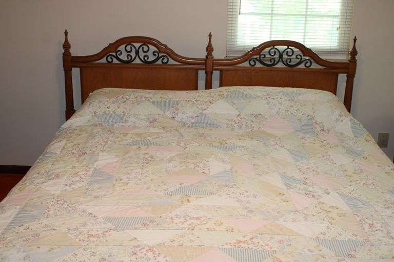 King Headboard, Mattress Set & Bedding
