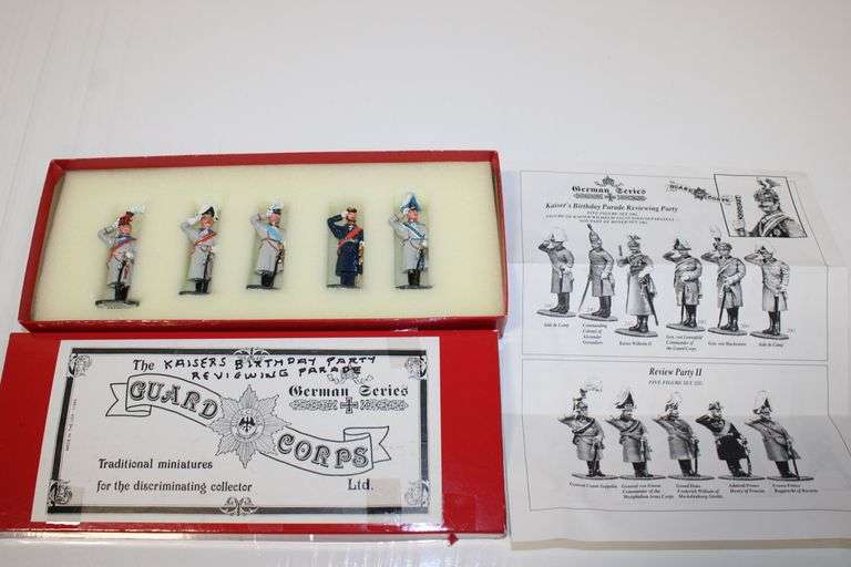 German Kaiser Parade Figures