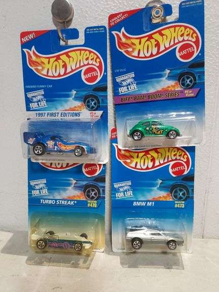 1990s Hot Wheels #470, 473, 509, 543