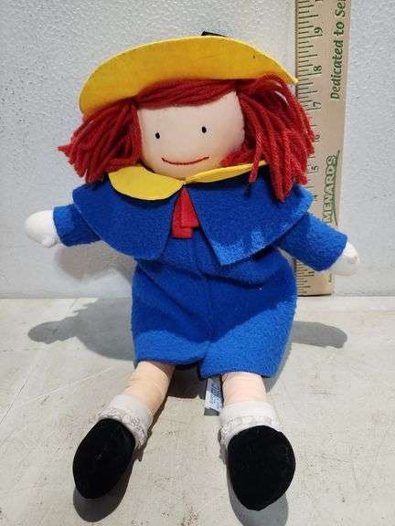 1990 Madeline Plush Doll 14''