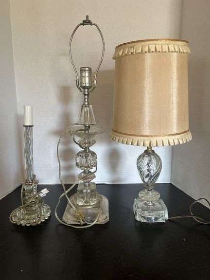 Antique Glass Lamps