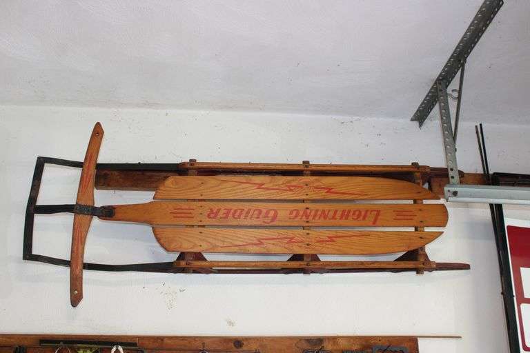 Wood Lightning Sled