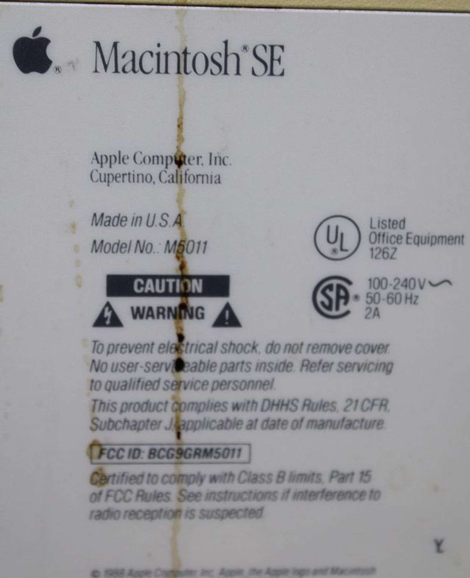 Apple Macintosh SE キーボード付 Apple Keyboard for Macintosh SE IIgs ADB Desktop Bus Mac