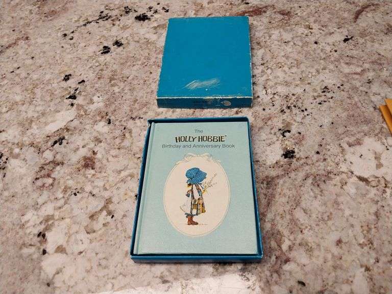 Holly Hobbie Birthday and Anniversary Book in Original Gift Box