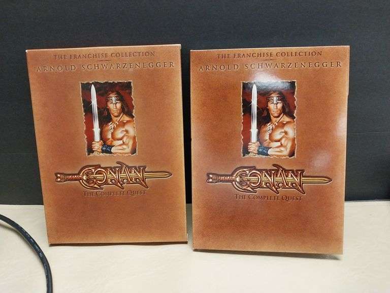 Conan – The Complete Quest (Double Side Movies-DVD Set with Slipcover)