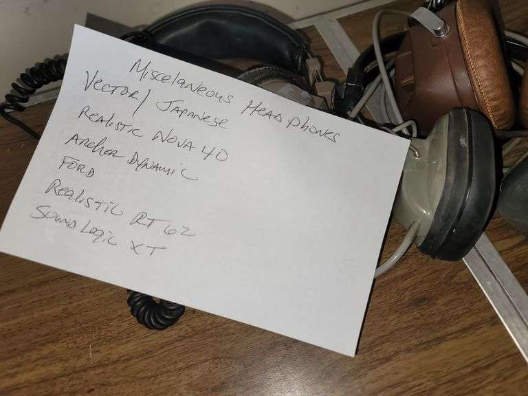 Misc. Headphones