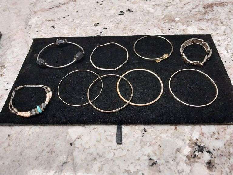Mixed Bracelet and Bangle Lot – 9 Pieces