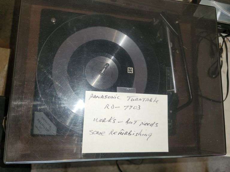 Panasonic Turntable RD 7703