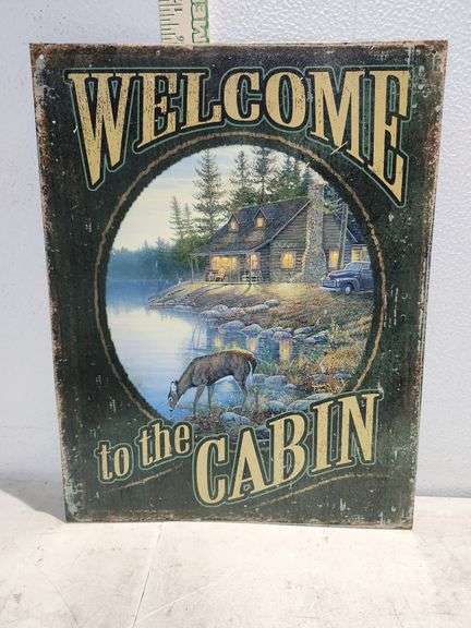 Wild Wings Metal Sign  16''X12.5''