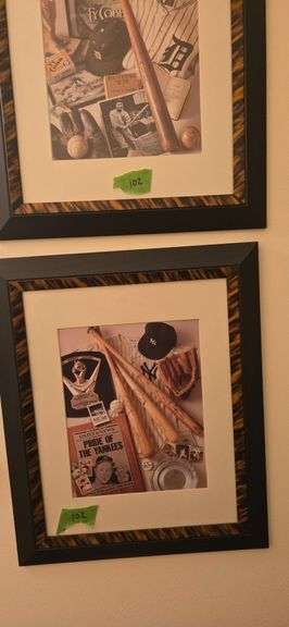 New York Yankee wall prints