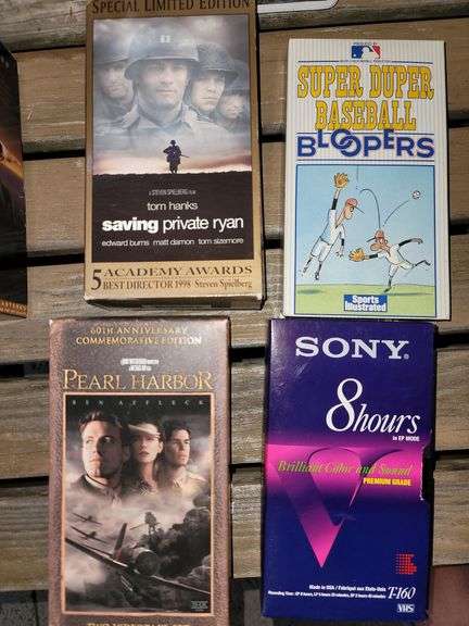 Variety of VHS