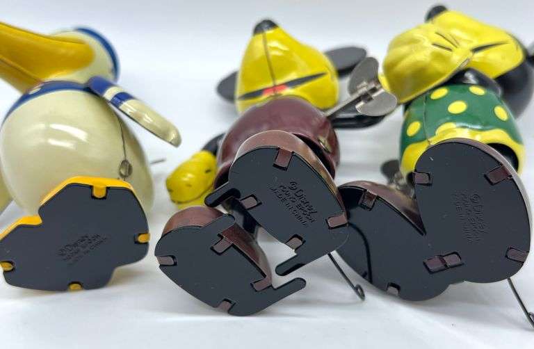 4 - Disney Metal Wind Up Toys